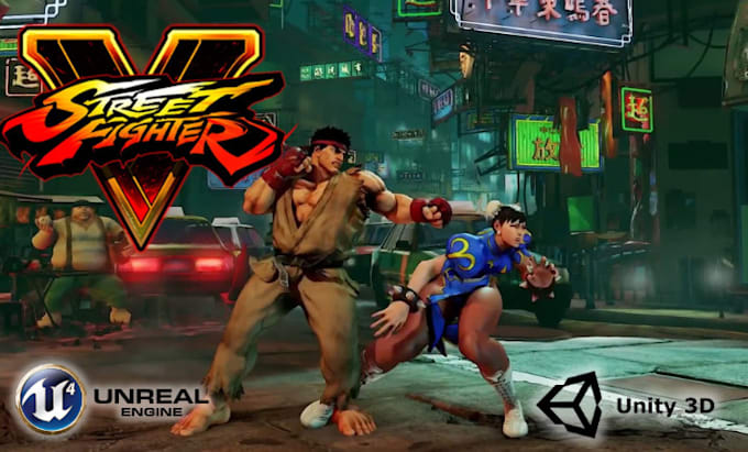 Gig Preview - Create 3d fighting game multiplayer fight game 3d street fight game