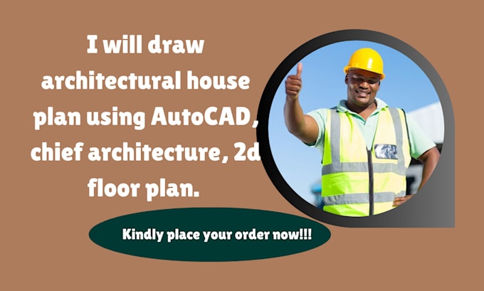 Bestseller - draw architectural house plan using autocad, chief architecture, 2d floor plan