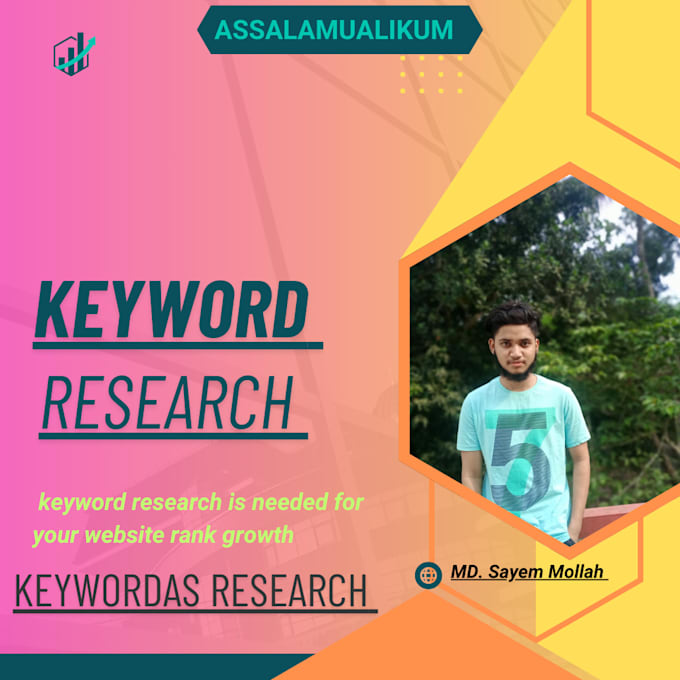 Gig Preview - Do SEO keyword research for your website