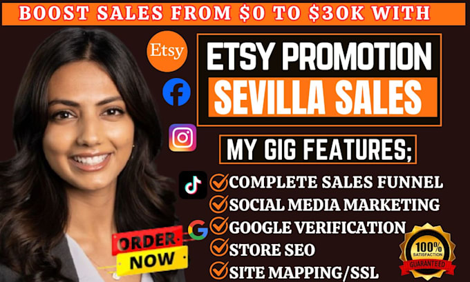 Gig Preview - Do etsy promotion, sellvia marketing etsy seo rank for etsy shop sellvia sales