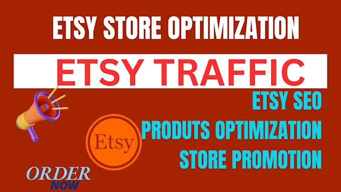 Gig Preview - Do etsy promotion, and etsy SEO to increase etsy traffic and sales