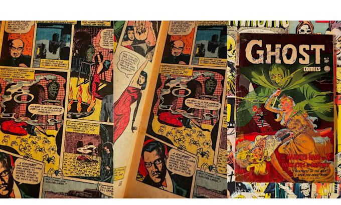 Gig Preview - Do retro vintage horror comic book cover art,event flyer,movie horror poster