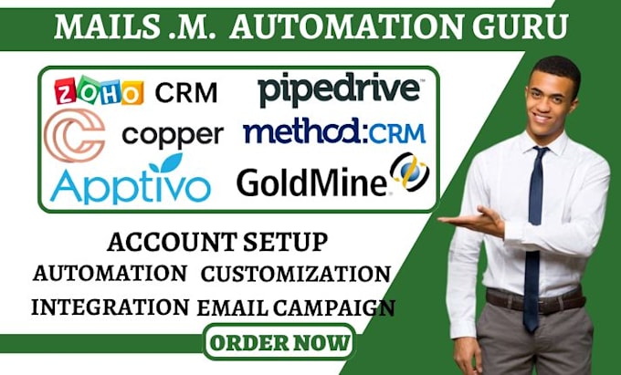 Bestseller - setup zoho crm pipedrive agile crm copper apptivo sage crm goldmine method crm