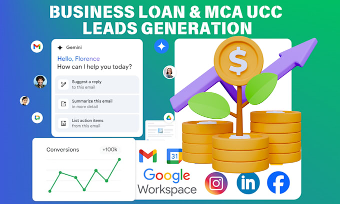 Bestseller - generate mca finance crowdfunding ucc p2p venture capital business loans leads