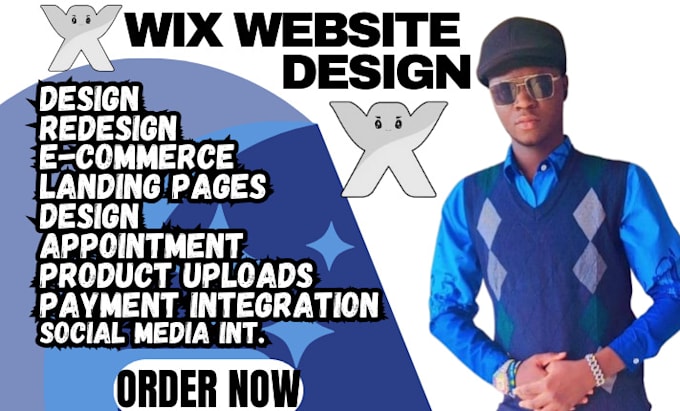 Gig Preview - Wix website design wix website redesign wix design wix redesign