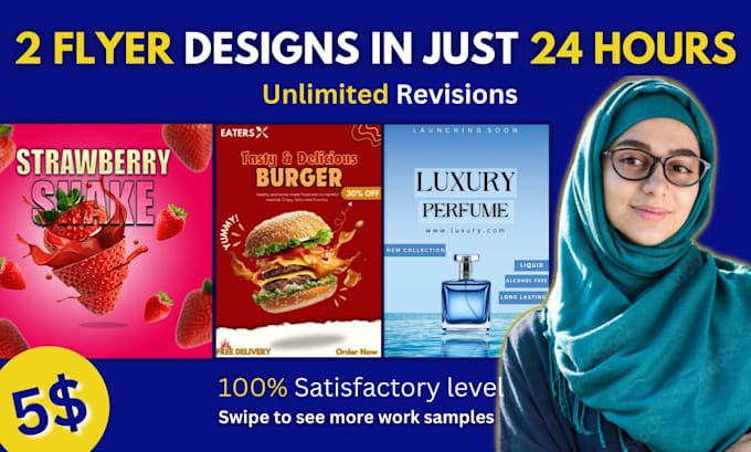 Bestseller - design 2 bold, professional and amazing flyer designs