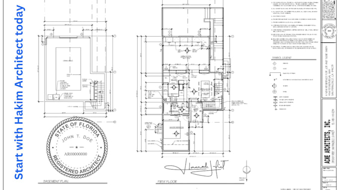 Gig Preview - Do professional architectural drawing, building drawing with pe stamp