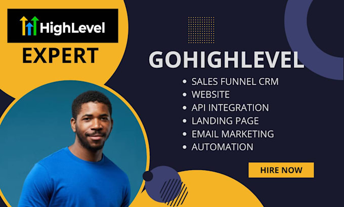 Gig Preview - Gohighlevel email marketing gohighlevel sales funnel crm gohighlevel automation