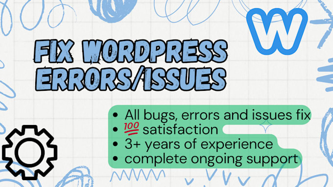 Gig Preview - Fix wordpress errors, update, redesign wordpress blog