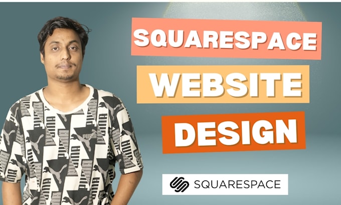 Gig Preview - Squarespace website landingpage and store website design