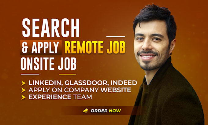 Gig Preview - Search and apply for jobs or find remote jobs on your behalf