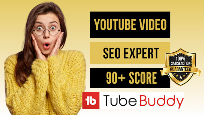 Gig Preview - Be your youtube video SEO expert, channel growth manager