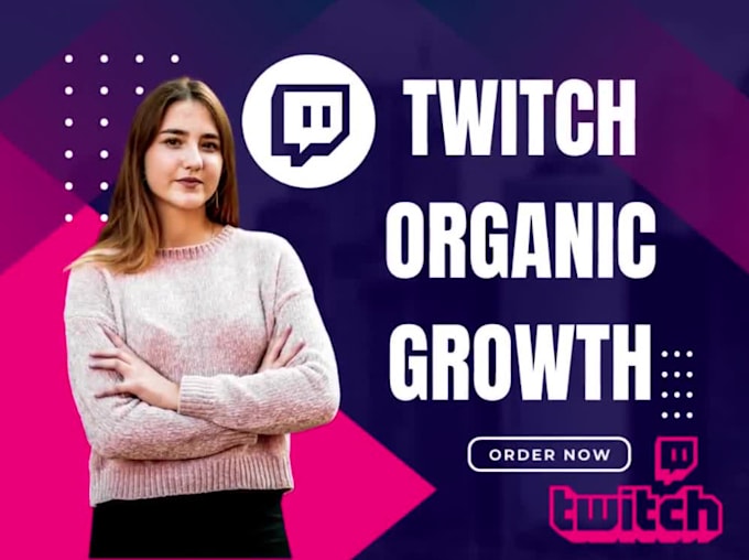 Gig Preview - Do organic twitch promotion, youtube video to get you real active viewers