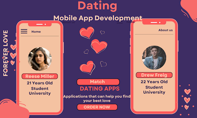 Bestseller - create social media app dating app like tinder hinge clone android ios