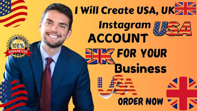 Gig Preview - Create professional USA, UK instagram account for your business