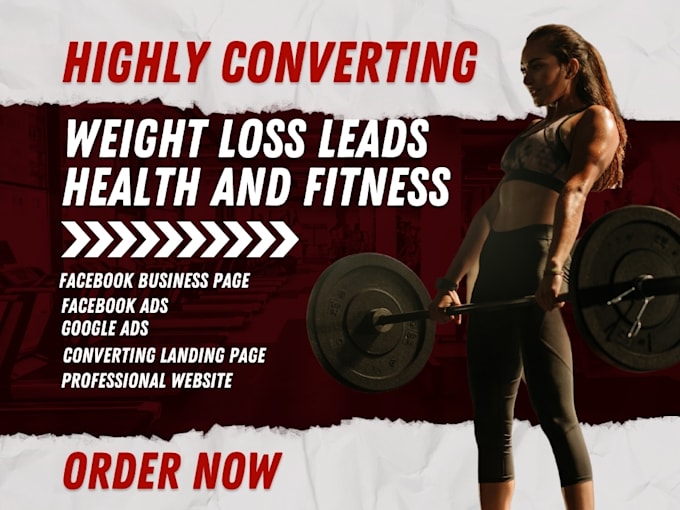 Gig Preview - Generate highly converting  weight loss leads for your business