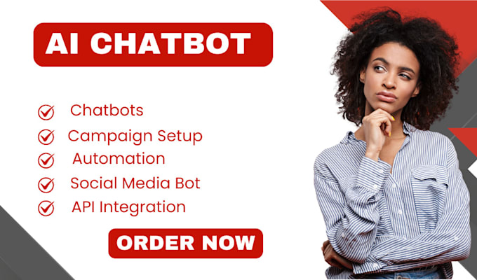 Gig Preview - Chatbot manychat tidio botpress chatbot ai instagram bot chatfuel zappychat