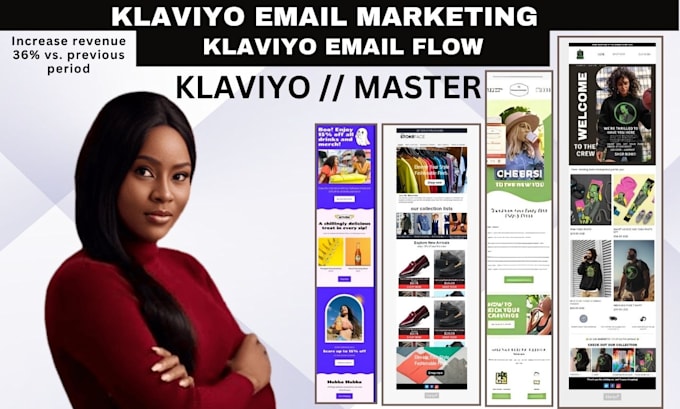 Gig Preview - Setup klaviyo email marketing, klaviyo shopify marketing, klaviyo flows, klaviy