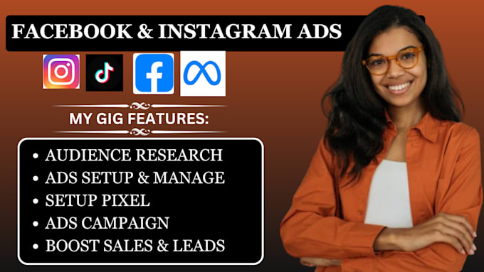 Bestseller - manage and setup your instagram and facebook ads to get engagement