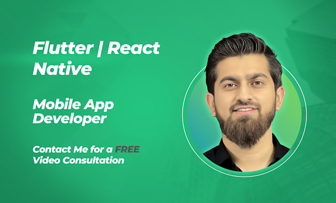 Gig Preview - Our agency will do mobile app development for ios app and android  app flutter or react native