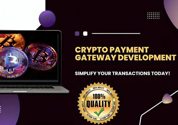 Gig Preview - Integrate crypto payment gateway, tokenization, crypto payment com base commerce