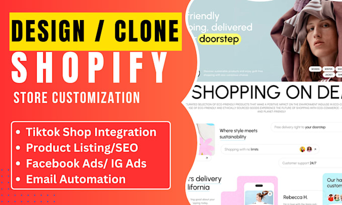 Gig Preview - Clone shopify store expert virtual assistant, tiktok shop product seo listing