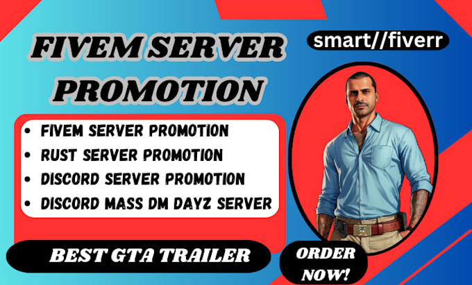 Bestseller - do superfast fivem server promotion fivem server fivem advertisment