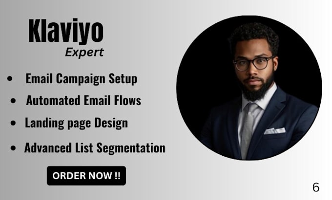 Gig Preview - Set up klaviyo email campaigns, automations and advanced segmentation