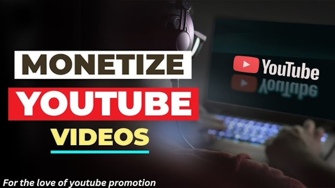 Gig Preview - Organic youtube promotion for monetization, usa  marketing