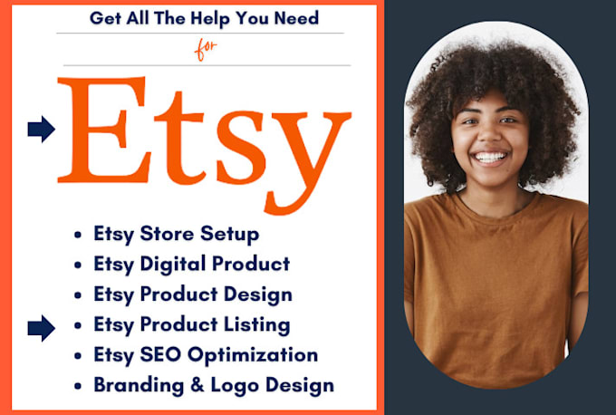 Gig Preview - Etsy shop setup etsy digital products etsy seo etsy listing print on demand