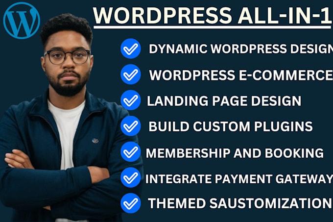 Gig Preview - Build a wordpress ecomerce, booking and membership site with payment integration