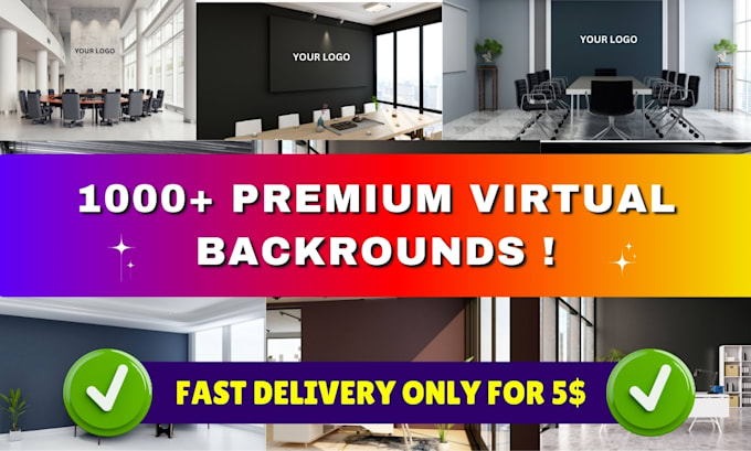 Gig Preview - Do high quality virtual background design service zoom, google meet