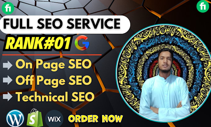 Gig Preview - Seo for my website with monthly service to improve keyword ranking