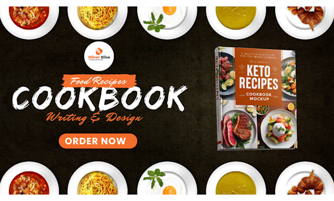 Gig Preview - Be your cookbook writer recipe book design meal plans healthy recipes