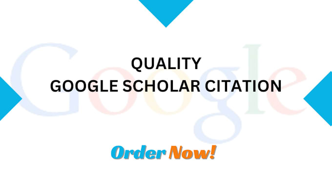 Gig Preview - Increase google scholar citation in top rank indexed journal