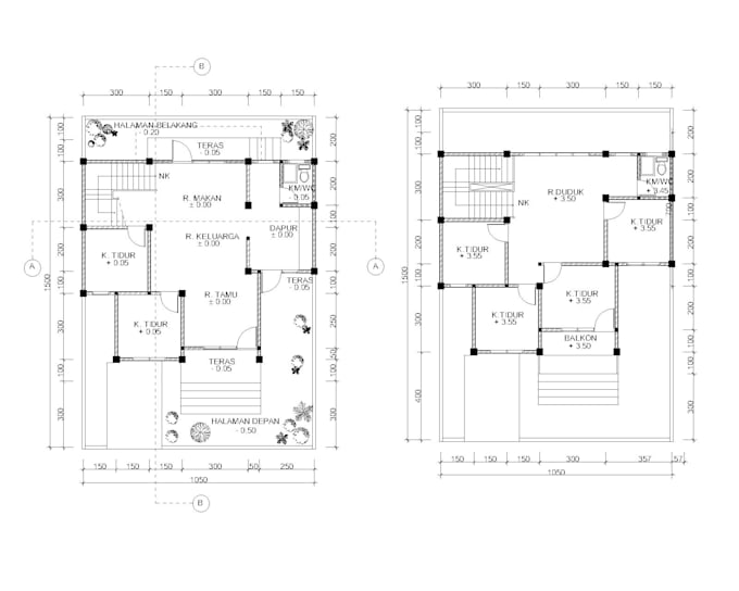 Gig Preview - Make 2d floorplan design on autocad, convert pdf to dwg