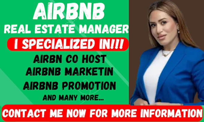 Gig Preview - Airbnb listing marketing airbnb cohost manage vacationrental airbnb optimization