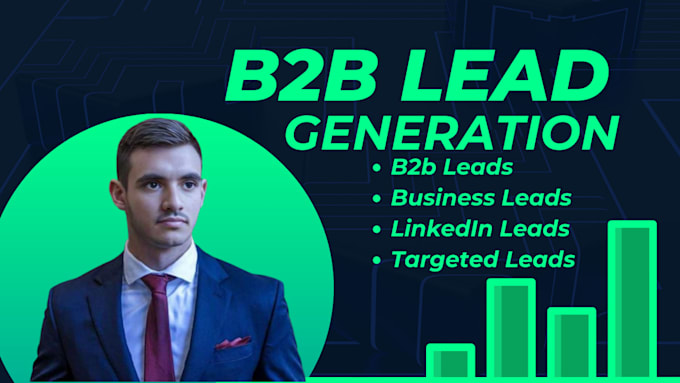 Gig Preview - Do b2b lead generation, find business leads and email list building