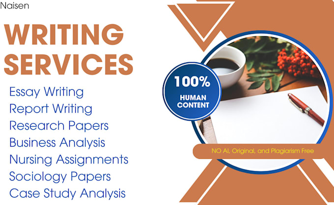 Gig Preview - Do professional writing services