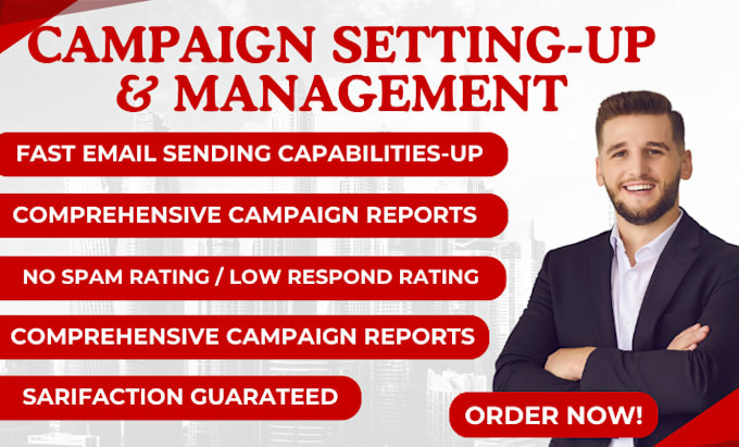 Gig Preview - Do responsive and high converting bulk email blast, email campaign email sender