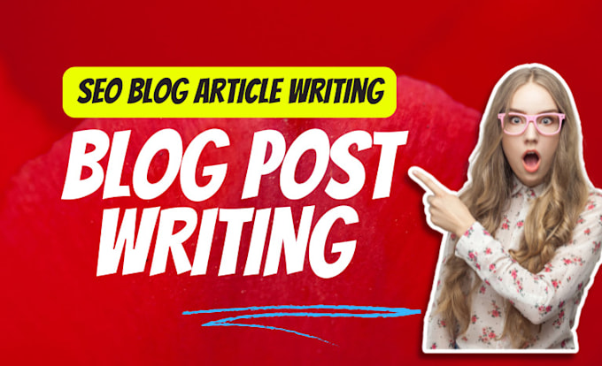 Gig Preview - Write engaging SEO optimized blog posts and articles