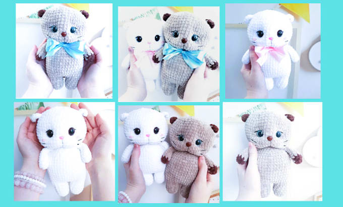 Gig Preview - Create custom crochet pattern ebook writing  for amigurumi toys