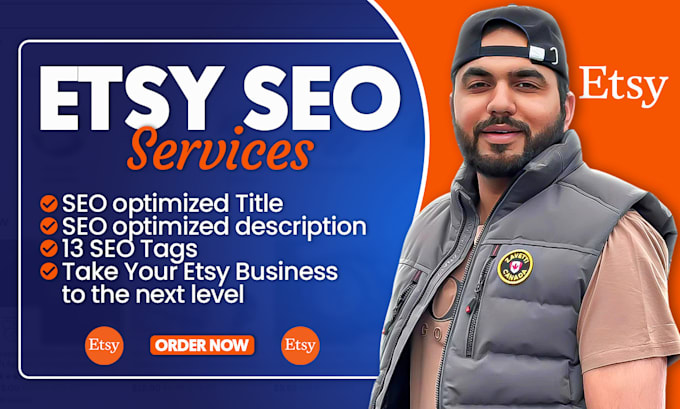 Gig Preview - Write optimized product titles,tags and description for etsy SEO