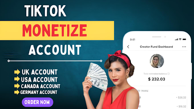 Bestseller - create monetize tiktok account for USA, UK and aus