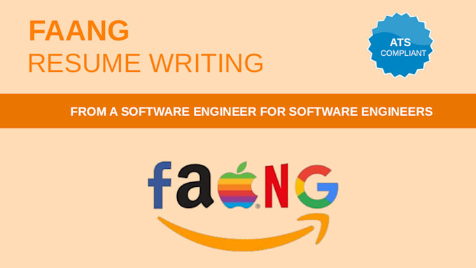 Bestseller - design and craft your software engineer resume or CV faang