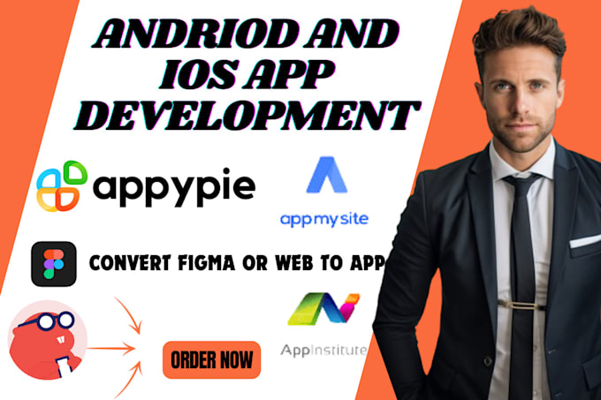 Bestseller - develop mobile app, webapp or web to app on appmysite, appypie, thunkable x app