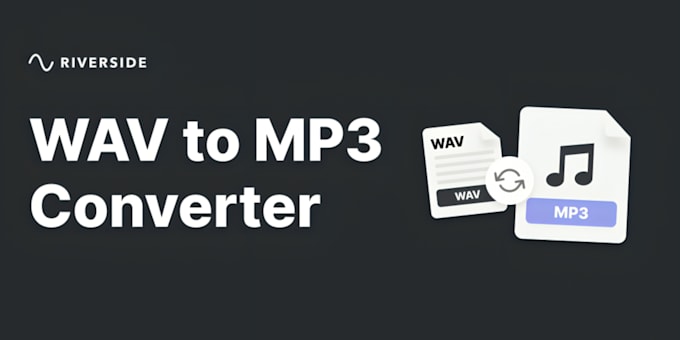 Gig Preview - Professionally convert audio or  video to mp3 wav mp4a wma mp4 mov and more