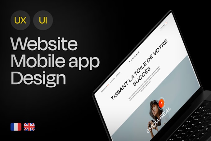 Bestseller - create a captivating website design UX UI for your project