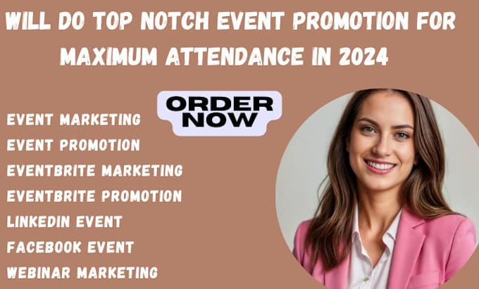 Gig Preview - Do event promotion for business, workshop, party, club and more