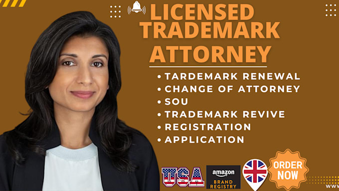 Bestseller - do trademark registration, filing, renewal uspto as your USA trademark attorney